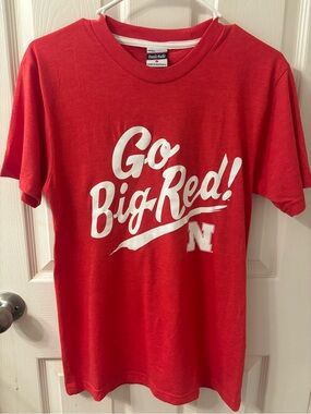 Go Big Red! Short Sleeve Tee - Red